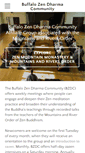 Mobile Screenshot of buffalozen.org